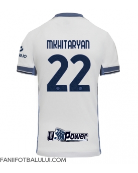 Inter Milan Henrikh Mkhitaryan #22 Tricou Fotbal Replică 2024-25 Barbati Deplasare
